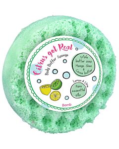 Bomb Cosmetics Citrus Got Real Body Buffer Shower Soap